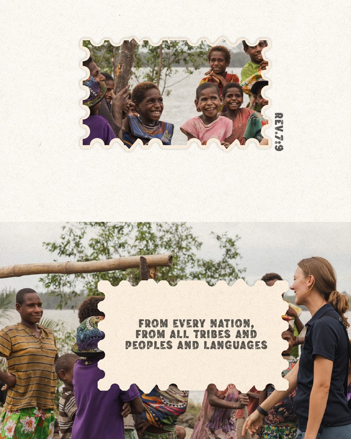 From every nation, tribe, people and language.
